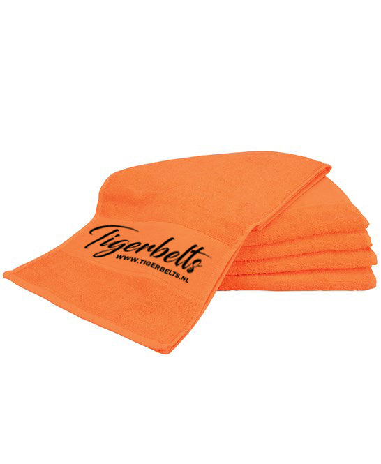 Tiger - Fitness handdoek Oranje-zwart