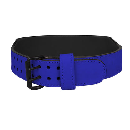 Tigerbelts Custom Weightlifting belt B11 Blue-Black