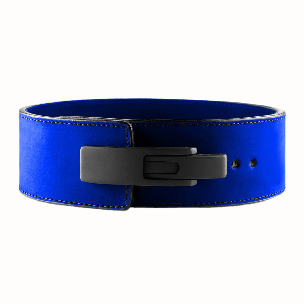 Tigerbelts Custom Powerlifting belt with Clip B11 Blue-Black