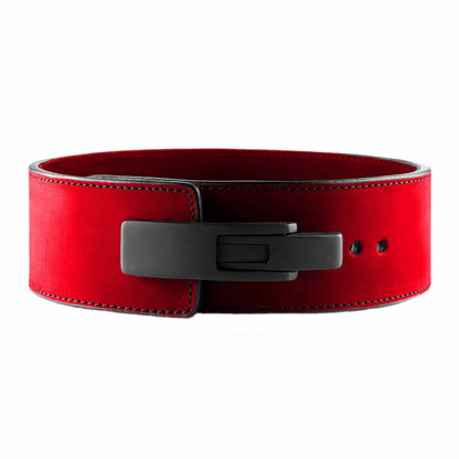 Tigerbelts Custom Powerlifting belt with Clip R22 Red-Black