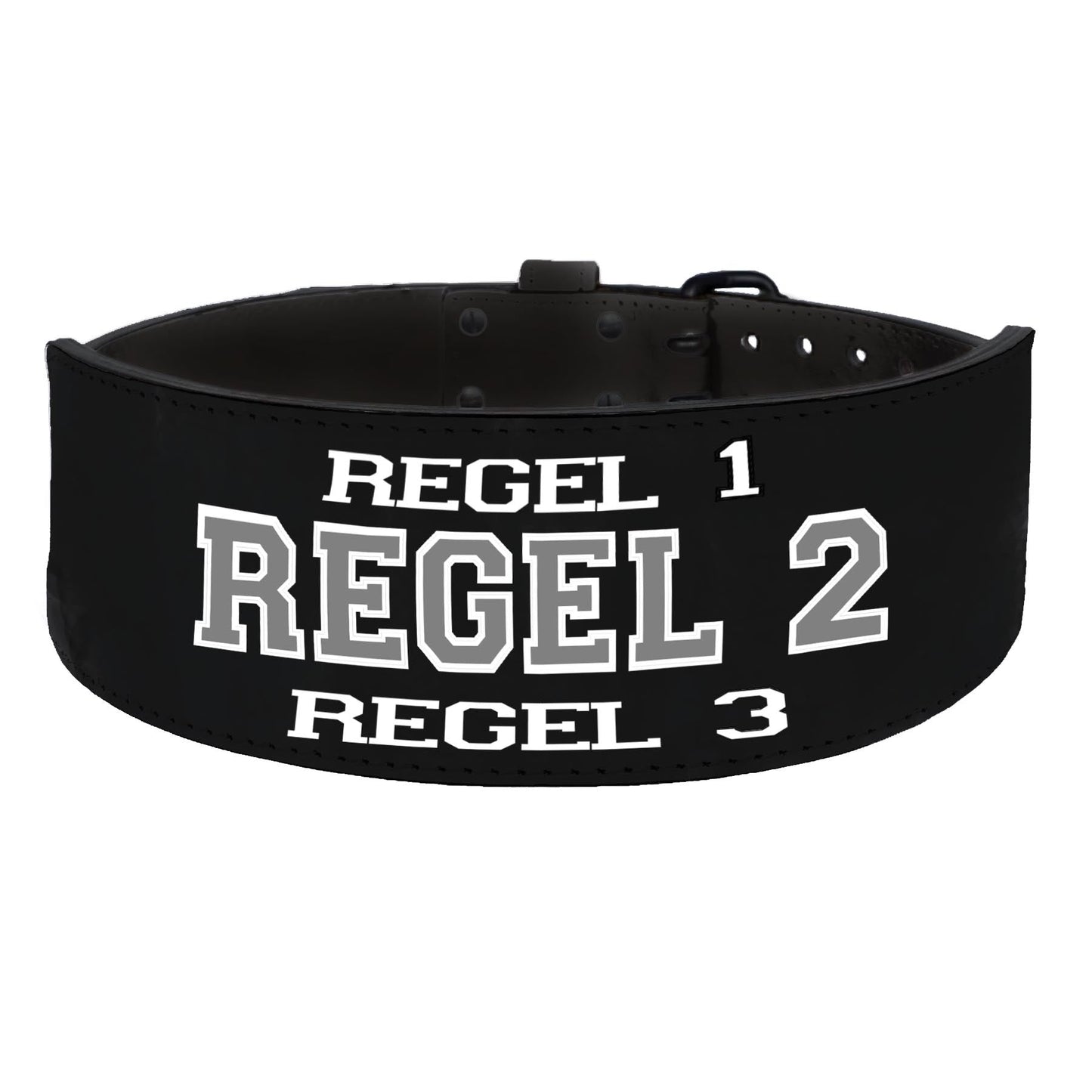 Tigerbelts Custom Weightlifting belt Z11 Black-Black