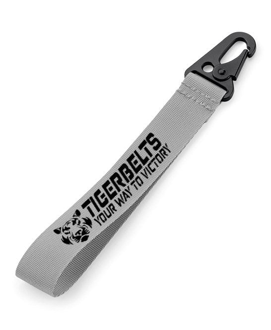 Tiger - Key Tag - Grey Tiger